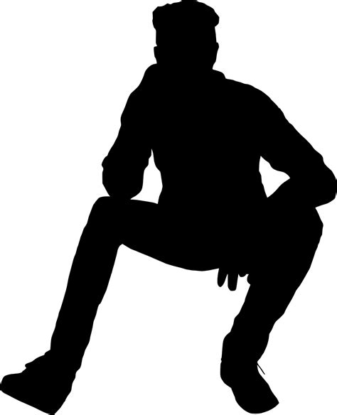 12 People Sitting Silhouette (PNG Transparent) | OnlyGFX.com