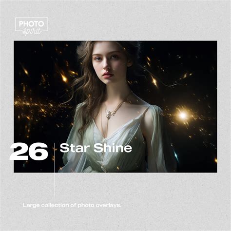 Star Shine Effect Photo Overlays Magical Light, Twinkling Stars, Dreamlike Ambiance, Whimsical ...