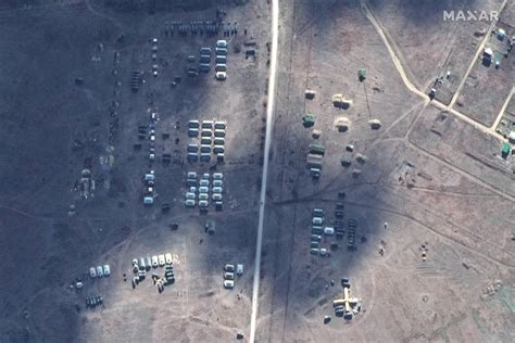 Russian troops bolster deployments near Ukraine, new satellite images show