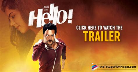 Akhil Hello Trailer Is Now Released | Hello Movie Trailer | #HelloTrailer |Telugu Filmnagar