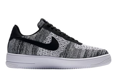 Nike Air Force 1 Flyknit 2.0 Black Pure Platinum - May 2019 - AV3042 ...