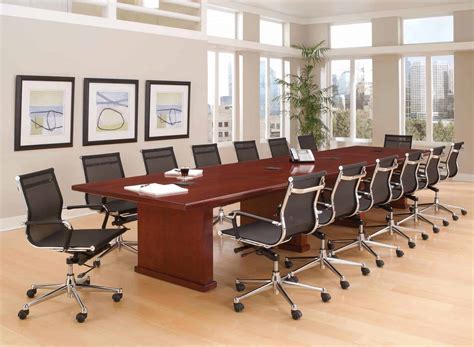 16' RECTANGULAR EXPANDABLE CONFERENCE - Used Office Furniture Chicago Store: Millenium Office ...