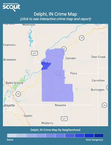 Delphi Murders Map Of Area