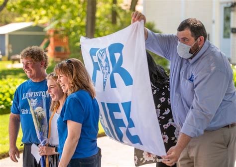 PHOTO: Lewiston High School top 10 students celebrated