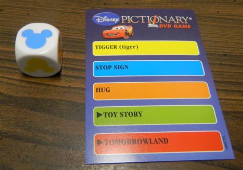 Disney Pictionary DVD Game Board Game Review and Rules | Geeky Hobbies