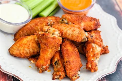 Oven Crisp Chicken Wings | Just A Pinch Recipes