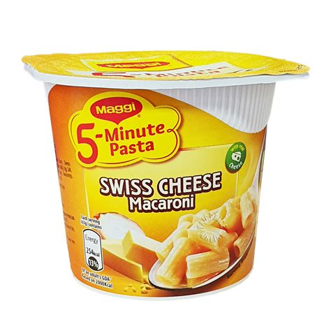 Maggi 5-Minute Instant Cup Pasta - Swiss Cheese Macaroni | NTUC FairPrice