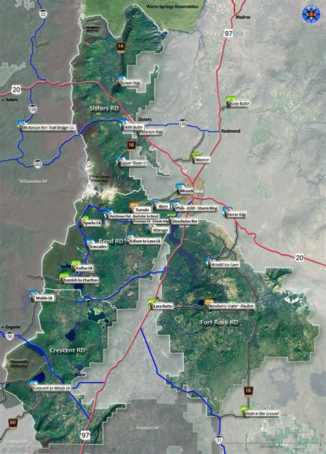 Deschutes National Forest Mountain Bike and Hiking Trails