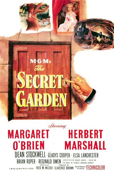 The Secret Garden ~ 1949 | Kids family movies, Film posters vintage ...