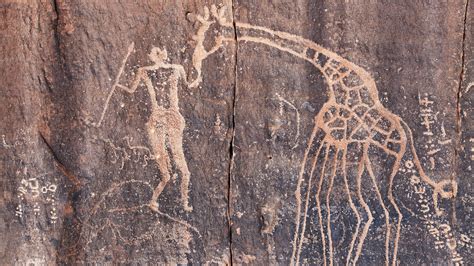 Las pinturas rupestres encontradas en el desierto del Sáhara