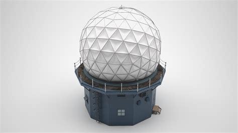 Radome antenna 3D - TurboSquid 1399221