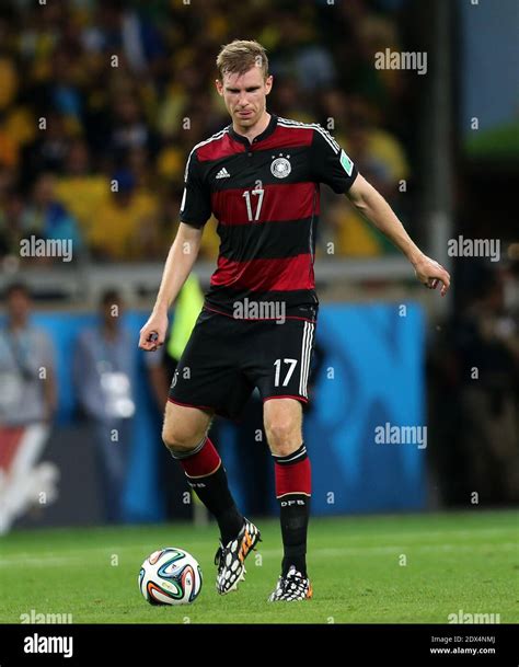 Per Mertesacker, Germany - FIFA World Cup Semi Final Brazil v Germany at Estadio Mineirao, Belo ...