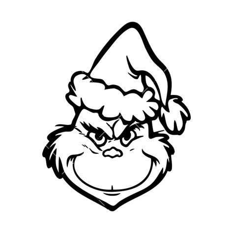 Grinch Face SVG, PNG, PDF, Grinch Image, Christmas Cut File | Inspire Uplift