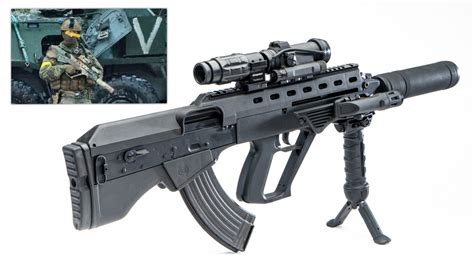 Ukraine's Indigenous "Malyuk" Bullpup Rifle Is The Weapon Of Choice For Its Special Operators