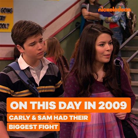 Carly and Sam Fight & Quit | On This Day | iCarly | 11 years ago, we ...