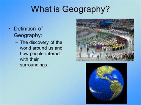 Mr. E's World Geography Page: World Geography 2017 - Chapter 1 - Physical Geography Looking at ...