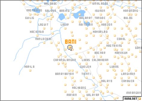 Bani (Philippines) map - nona.net