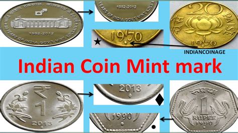 Indian Coin Mint Marks || Where are India Coin Made | How to identify ...