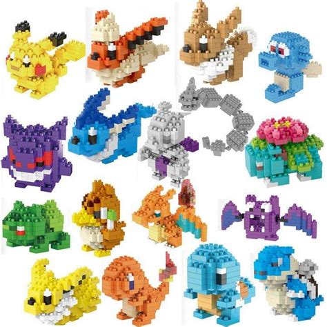 ⚃Building All The Pokemon Nanoblocks⚃ | Pokémon Amino