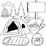 Familia Camping Coloring Pages  Páginas Para sketch template