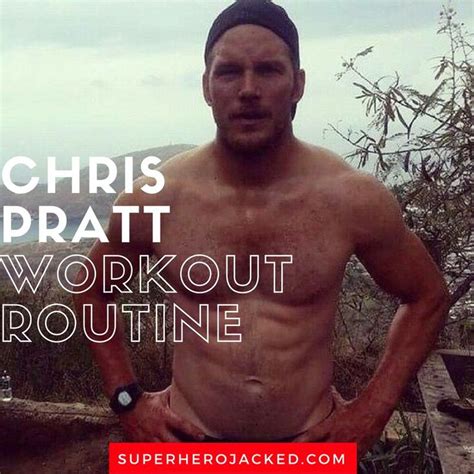 Chris Pratt Workout Routine and Diet Plan : Train like Star-Lord | Celebrity workout routine ...