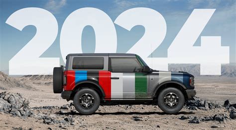 2024 Ford Bronco Colors Chart - Ronna Chrystel