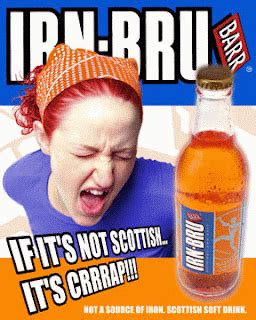 spoony driftwood: Irn Bru - Scotland in a Soft Drink