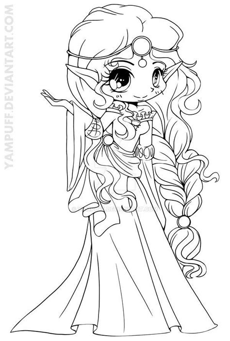 Scottish Elf Princess Lineart by YamPuff on DeviantArt | Disney ...