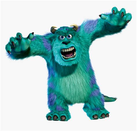 Monstro Sa Png - Sully Monsters Inc Scary, Transparent Png , Transparent Png Image - PNGitem