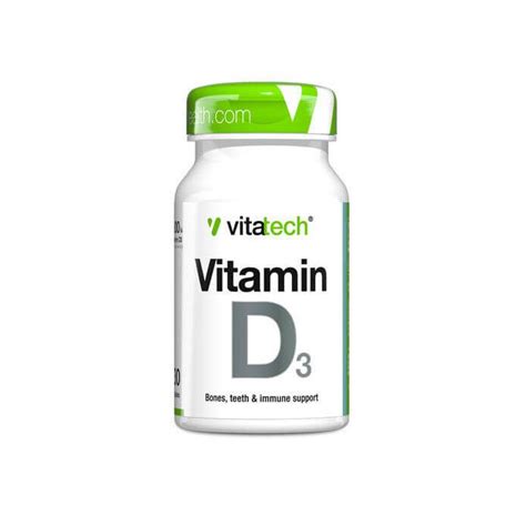 Vitatech Vitamin D3 30 Tablets ⋆ Giant Health Supplements