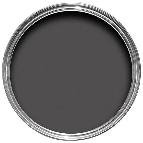 Colours Interior Grey Slate Satin Wood & Metal Paint 750ml | Departments | DIY at B&Q