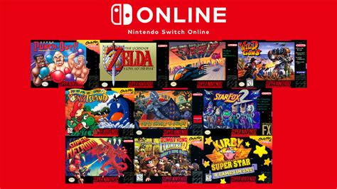 10 classic Super NES games for Nintendo Switch Online members to try.