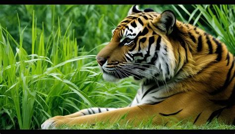 How do tigers behave in the wild and in captivity?