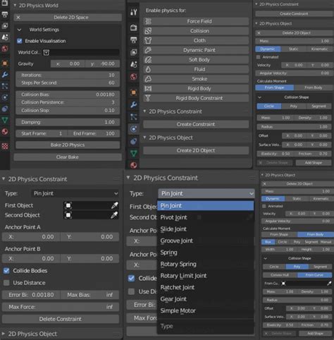 TwoDPhysics Addon for 2d Rigid Body Physics - BlenderNation