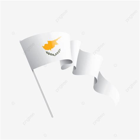 Cyprus Flag Vector Art PNG, Cyprus National Flag Vector Design, Cyprus ...