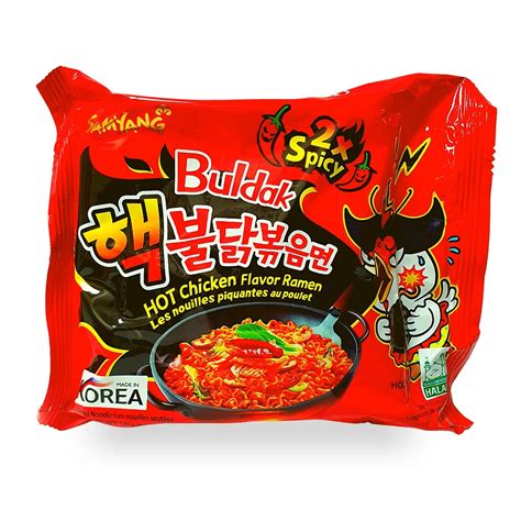 Samyang Buldak 2X Spicy Hot Chicken Flavour Ramen (180g) – Central ...