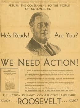 FDR's Campaign - U.S. Presidential Election of 1932