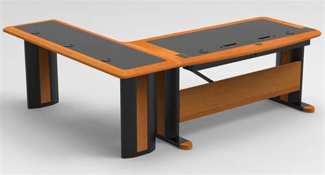 Wellston Executive Sit-Stand, L Shaped Desk - Caretta Workspace