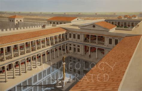 Ceasarea, Herod’s Palace, 1st century BC – Archaeology Illustrated | Ancient roman architecture ...