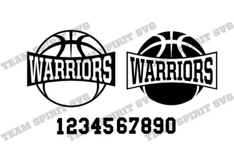 Warriors Basketball Svg File Basketball Svg Cut Design - Etsy