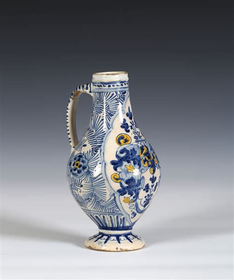 A PORTUGUESE FAIENCE JUG FOR THE NORTHERN MARKET | Rare Ceramics