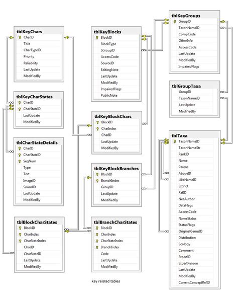 Table diagrams