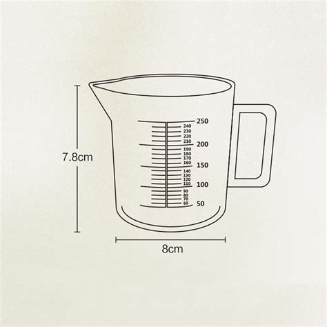 Measuring Cup Drawing at PaintingValley.com | Explore collection of ...