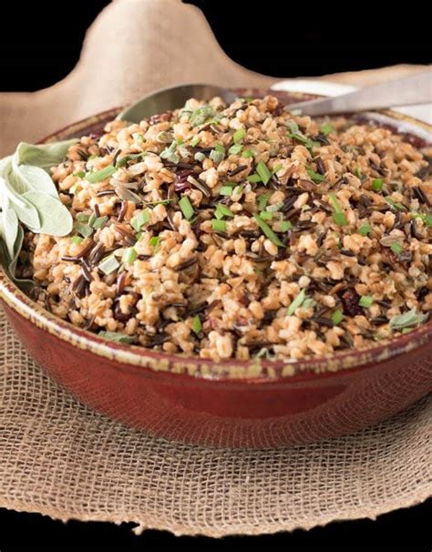 Wild Rice and Farro Pilaf {Pressure Cooker and Cooktop} - Beyond Mere ...