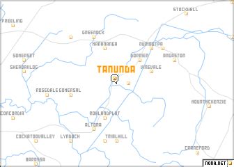 Tanunda (Australia) map - nona.net