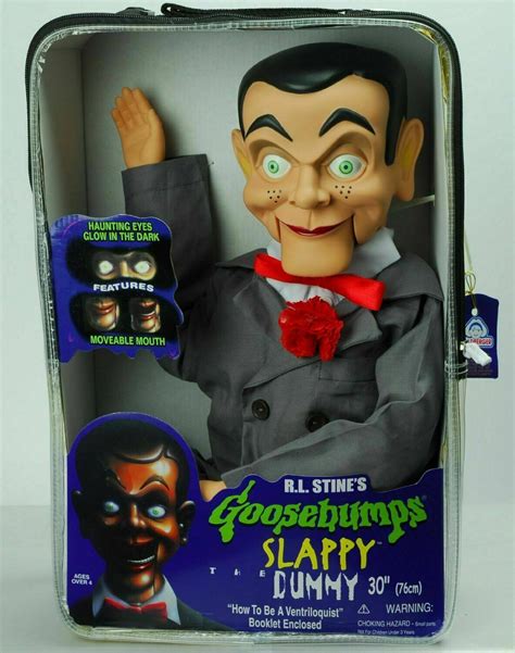 Slappy Dummy, Ventriloquist Doll “Star of Goosebumps”, Glow In The Dark NEW - Collectible Action ...