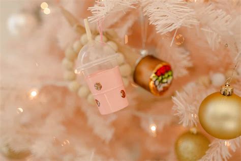 Boba Tea Ornament DIY - A Beautiful Mess