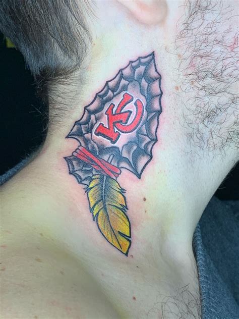 justinemurasky:kansas-city-chiefs-tattoo