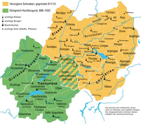 Duchy of Swabia | Schwaben, Landkarte deutschland, Straßburg