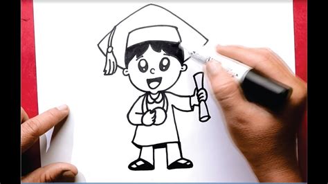 How to Draw Graduation - YouTube